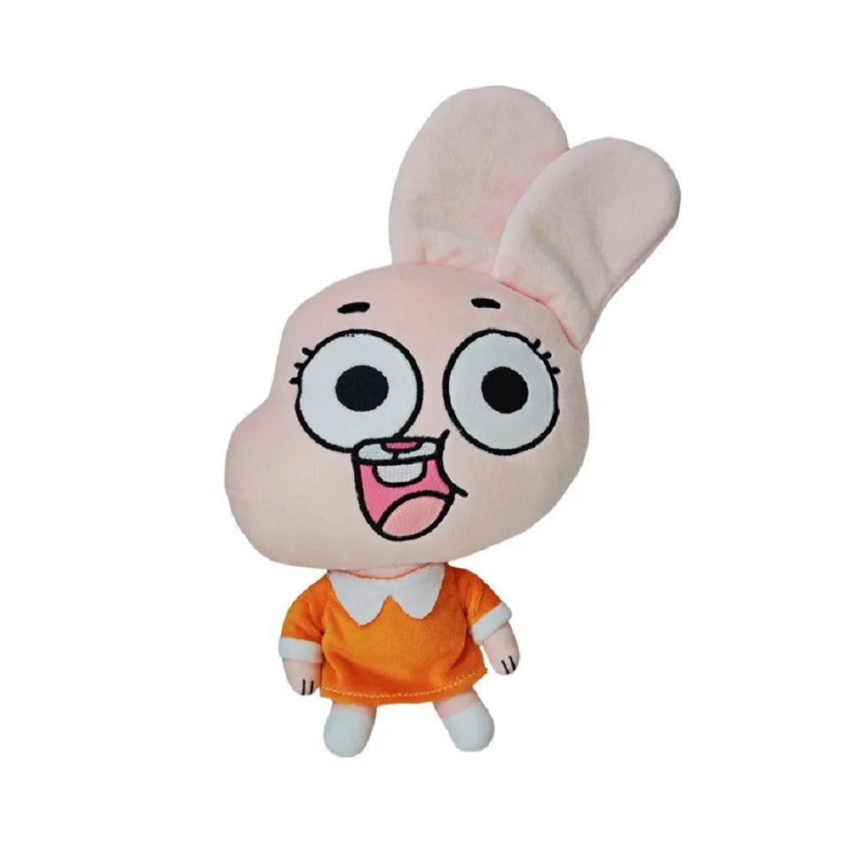 Anime The Amazing World of Gumbal Plush Toys Cute Cat Rabbit Gumball Nicole Anais Stuffed Home Decoration Toy Gift For Girl Boy