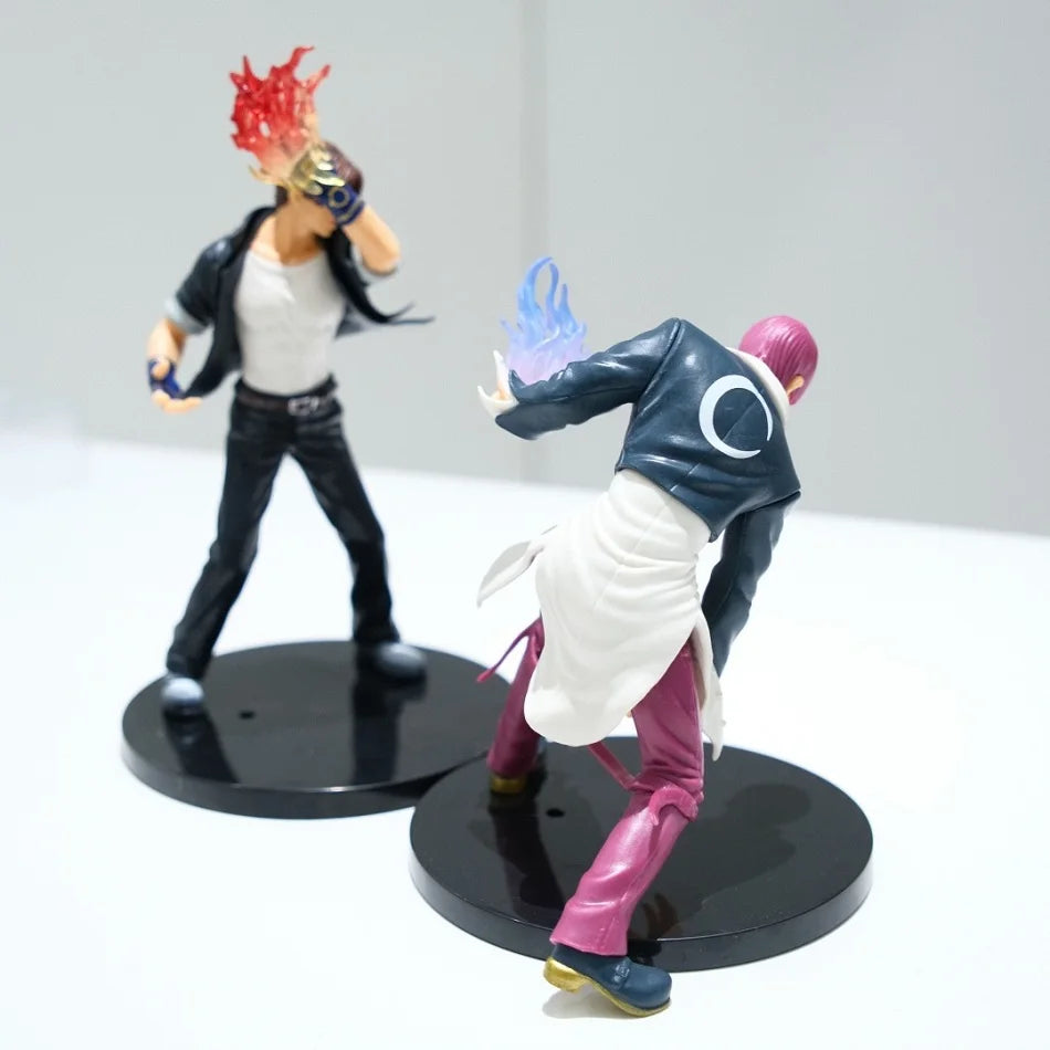 Action Figures The King of Fighters '98 SNK Gk Statue Kyo Kusanagi Iori Yagami Arcade Asamiya Game peripheral PVC Model Toy Gift