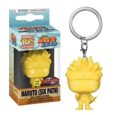 Funko POP New NARUTO Jiraiya Kurama Sasuke Kakashi Madara Sasuke Uchiha Kawaki Boruto Pocket Pop Keychain Model Toys Gifts