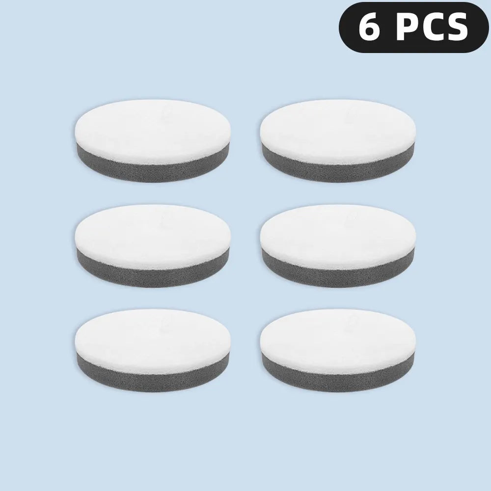 Compatible For ( ECOVACS DEEBOOT X11 OMNICYCLONE / X11 PRO OMNI ) Spare Parts Accessories Main Side Brush HEPA Filter Roller Mop