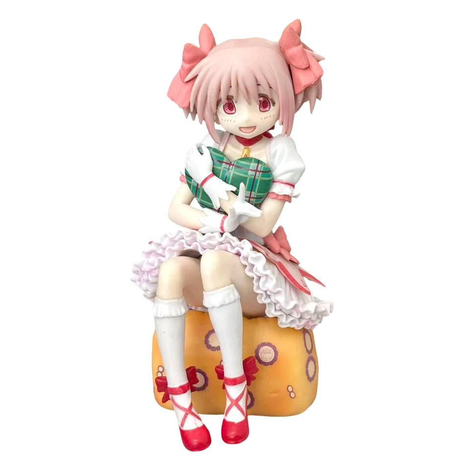 2pcs Anime Magikano Puella Magi Madoka Magica Figure PVC Model Doll Desktop Decoration Action Figurine Collecting Toys Kid Gifts