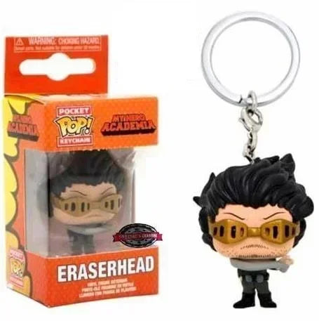 Funko POP Keychain My Hero Academia Himiko Toga Kurogiri Twice Hatsume Shigaraki Deku Bakugo Togata Dabi Midoriya Jiro Toys