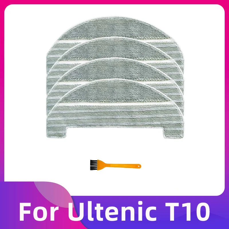 Compatible For Ultenic T10 Robot Vacuum Cleaner Main Brush Side Brush Hepa Filter Mop Rag Replacement Spare Parts Accessories