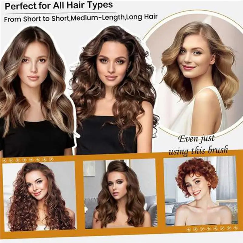 For Dyson Airwrap HS01 HS05 HS08 38MM Round Brush Attachment For Straight Curly Hair Volumizing Functionality