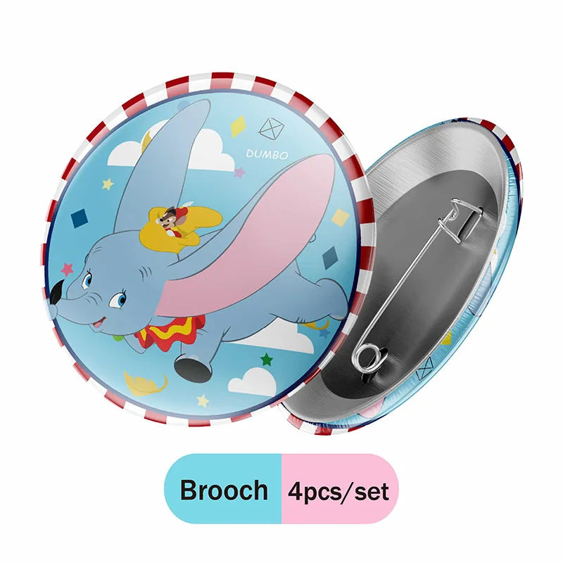 Cartoon Disney Dumbo Theme birthday decorations Disposable  Honeycomb Sticker Cake decoration & accessories Baby Shower Supplies