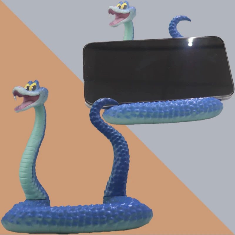 Creazy Snake shape phone holder Christmas gift Model figure toy holder snake model exquisite automotive ornament boy gifts