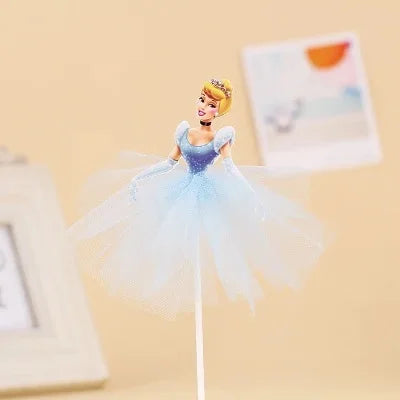 Disney Cinderella Theme Party Supplies Girls Birthday Decoration Tableware Set Paper Cup Plate Tablecloth Balloon Baby Shower