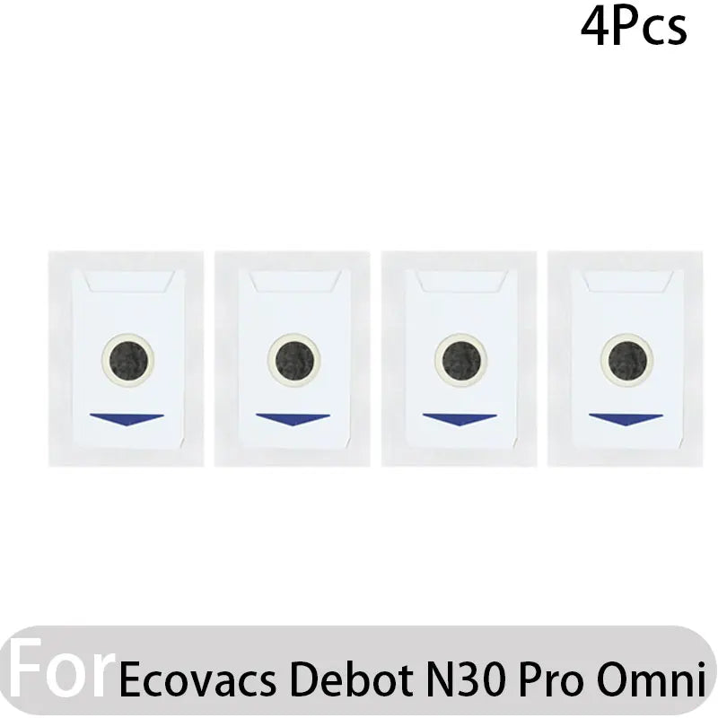 Compatible for Ecovacs Debot N30 Omni / N30 Pro Omni Robot Vacuum Accessories Main Side Brush Hepa Filter Rag Dust Bag Parts