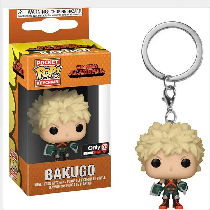 Funko Pop Keychain Toy My Hero Academia Bakugo