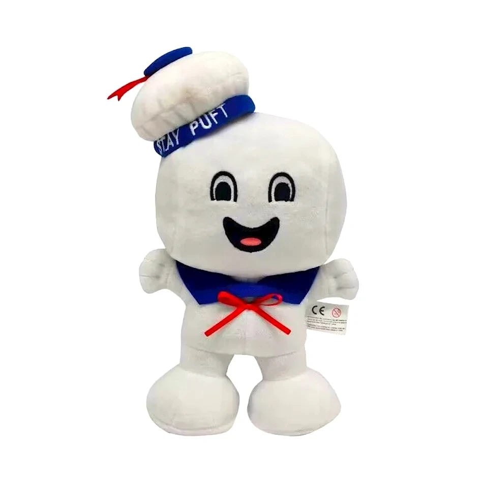 20CM 2pcs Marshmallow Man Slimer stuffed Vintage Ghostbusters 3 Stay Puft Plush Bank Sailor stuffed Plush Toy Doll Xmas Gifts