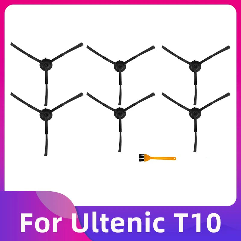 Compatible For Ultenic T10 Robot Vacuum Cleaner Main Brush Side Brush Hepa Filter Mop Rag Replacement Spare Parts Accessories