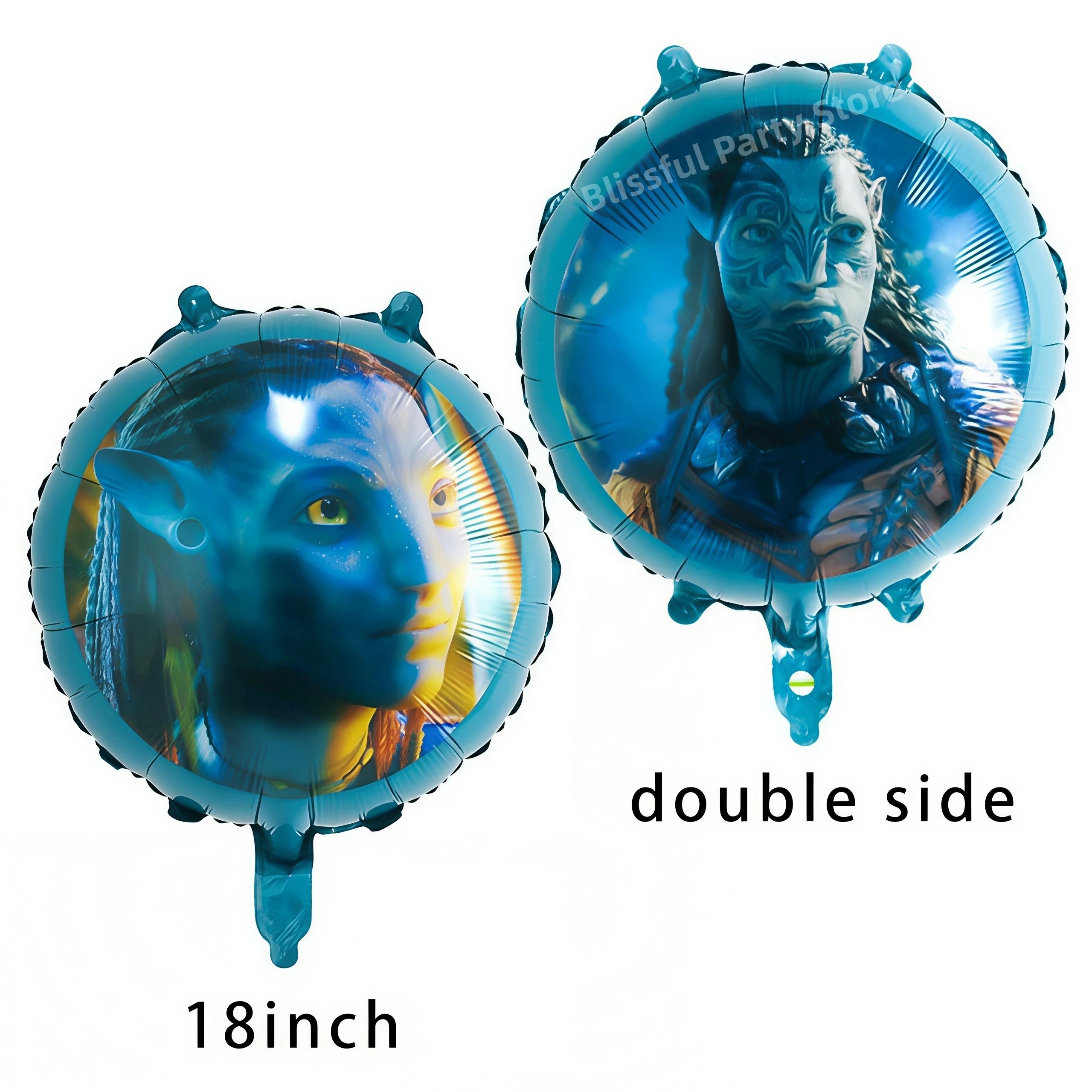 Avatar Theme Balloon Set Birthday Decoration Fire and Ash‌ Number Ballon Movie Themed Boy Party Supplies Gift Baby Shower Globos