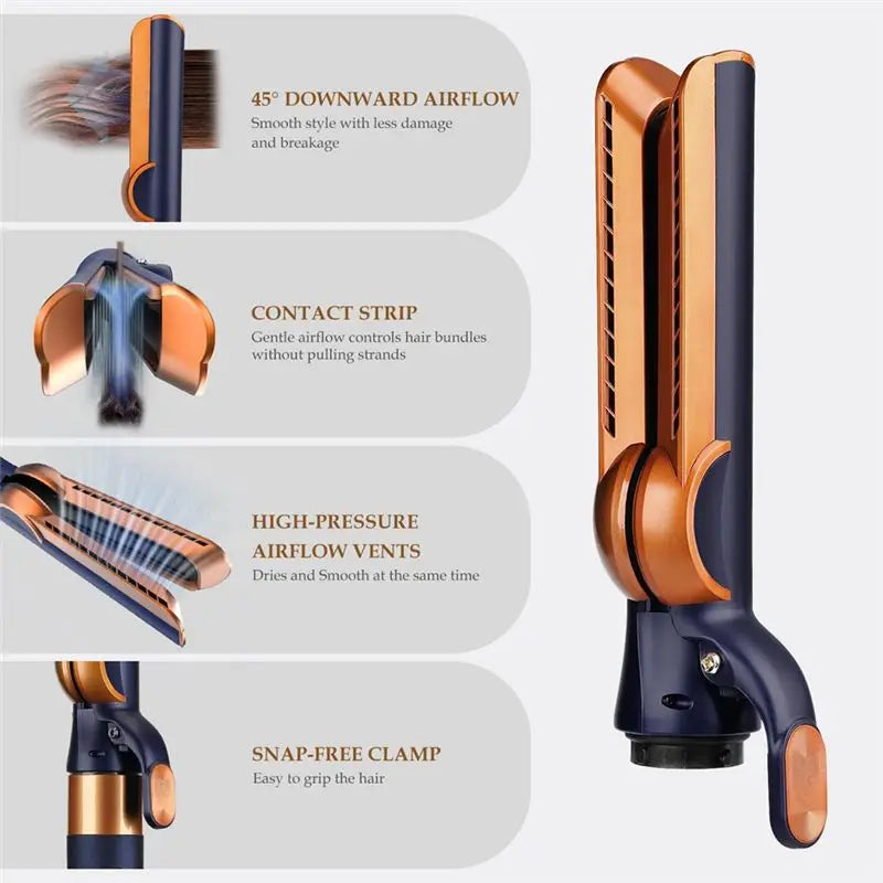 A66Z For Dyson Airwrap HS01 HS05 HS08 Compatible Airflow Attachment Nozzle Set For Smooth Hair Styling