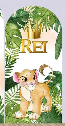 Disney Lion King Arch Covers Birthday Decorations Hakuna Matata theme Arch Wall Backdrop Banner Simba Baby Shower Background
