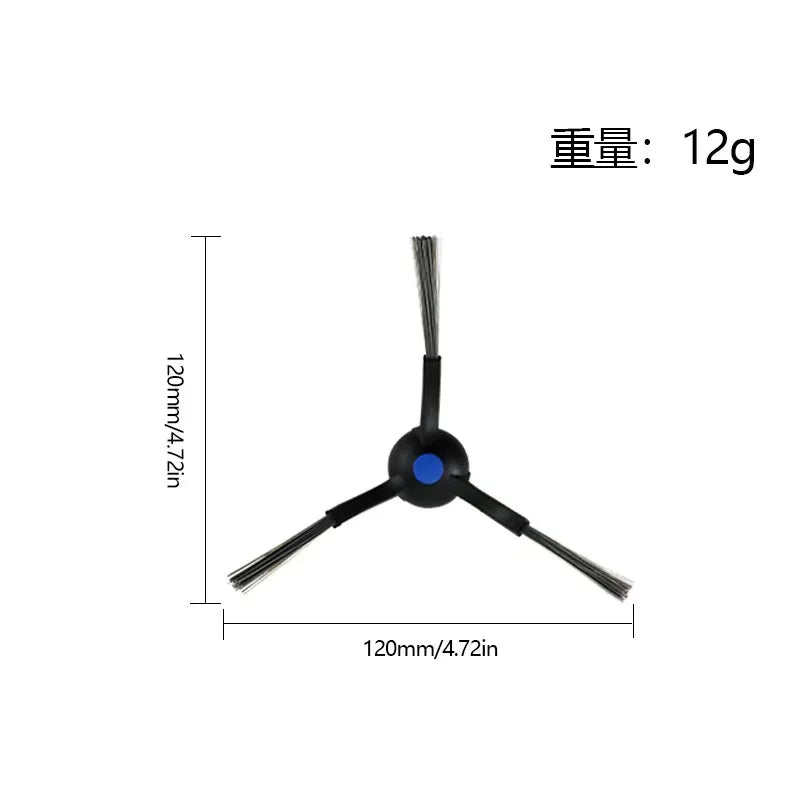 Compatible for Ecovacs Debot N30 Omni / N30 Pro Omni Robot Vacuum Accessories Main Side Brush Hepa Filter Rag Dust Bag Parts