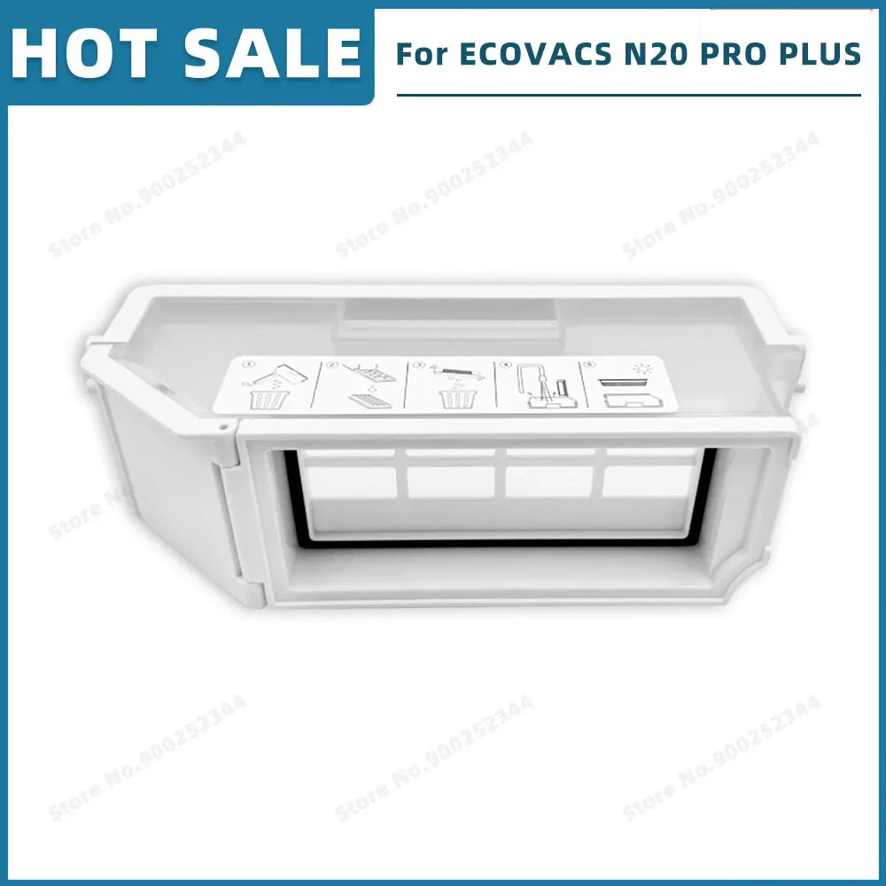Compatible For ECOVACS DEBOT N20 / N20 PLUS / N20 PRO PLUS Spare Parts Accessories Main Side Brush Hepa Filter Mop Cloth