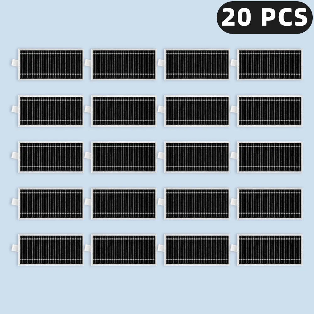 Compatible For ( ECOVACS DEEBOOT X11 OMNICYCLONE / X11 PRO OMNI ) Spare Parts Accessories Main Side Brush HEPA Filter Roller Mop