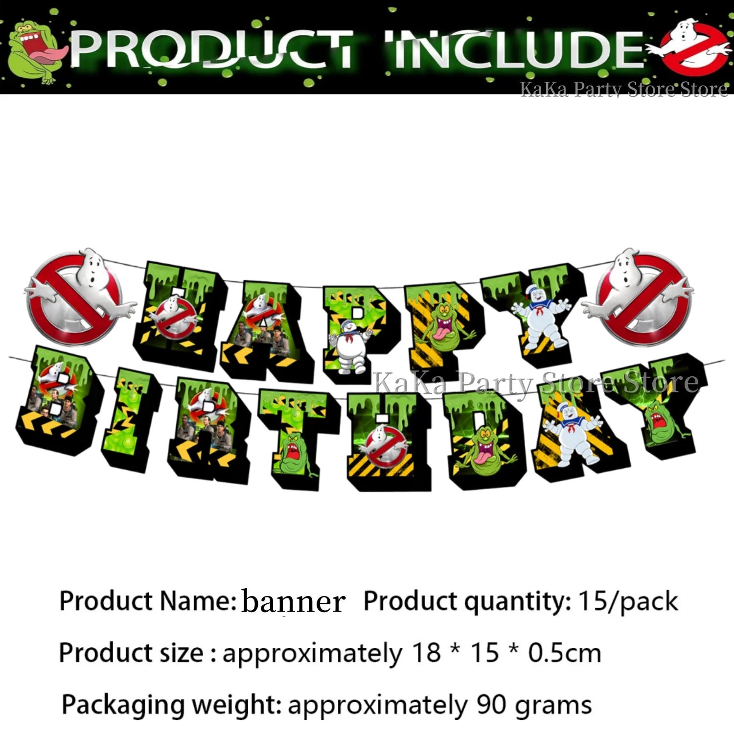 Ghost Busters Birthday Party Decor Catch Ghost Disposable Tableware Tablecloth Plate Cup Baby Shower Supplies Kids Boys Favors