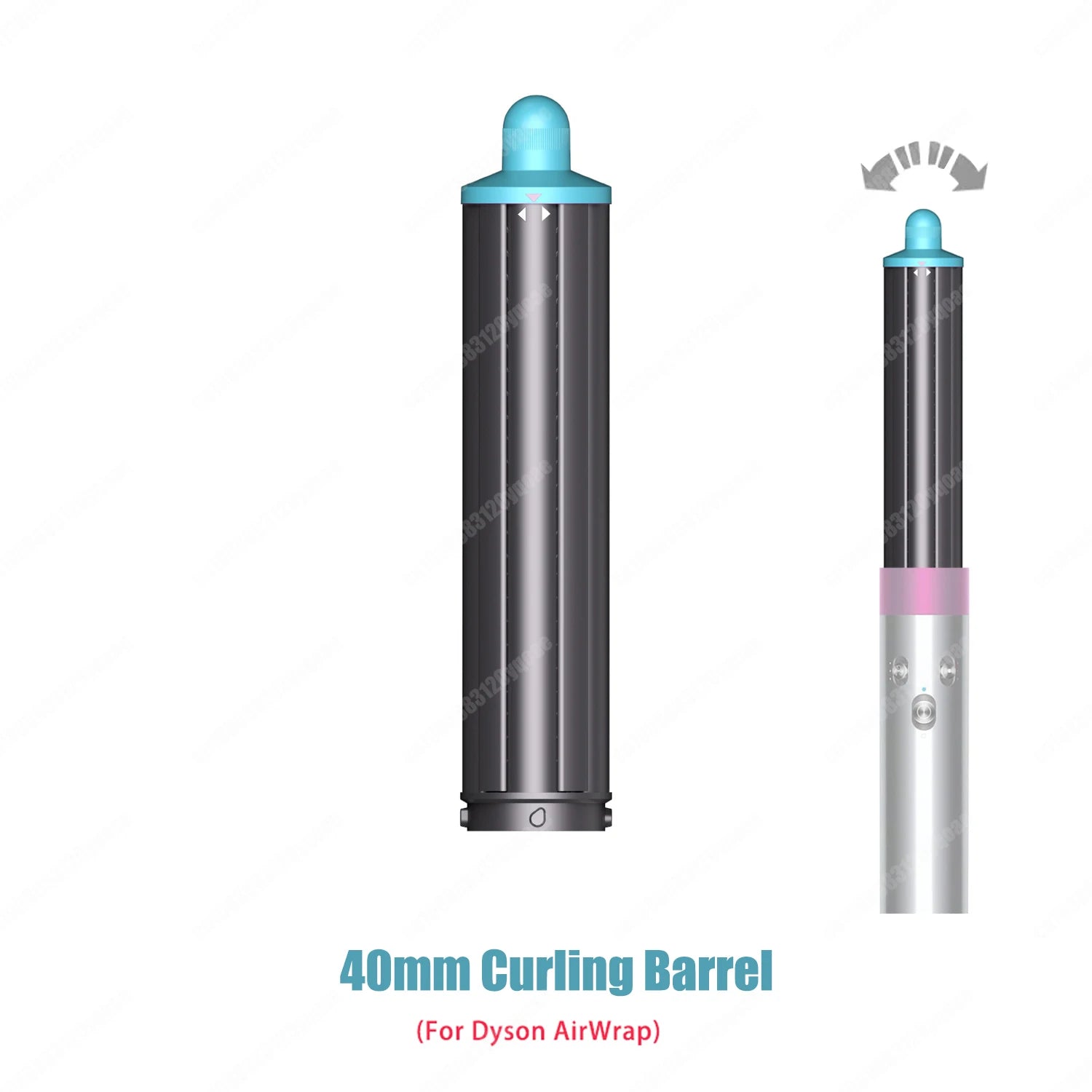 For Dyson Airwrap HS01 HS05 Hair Styling Nozzle Brush Anti fly Hair Nozzle For Dyson Hair Dryer Accessories Auto Hair Curling