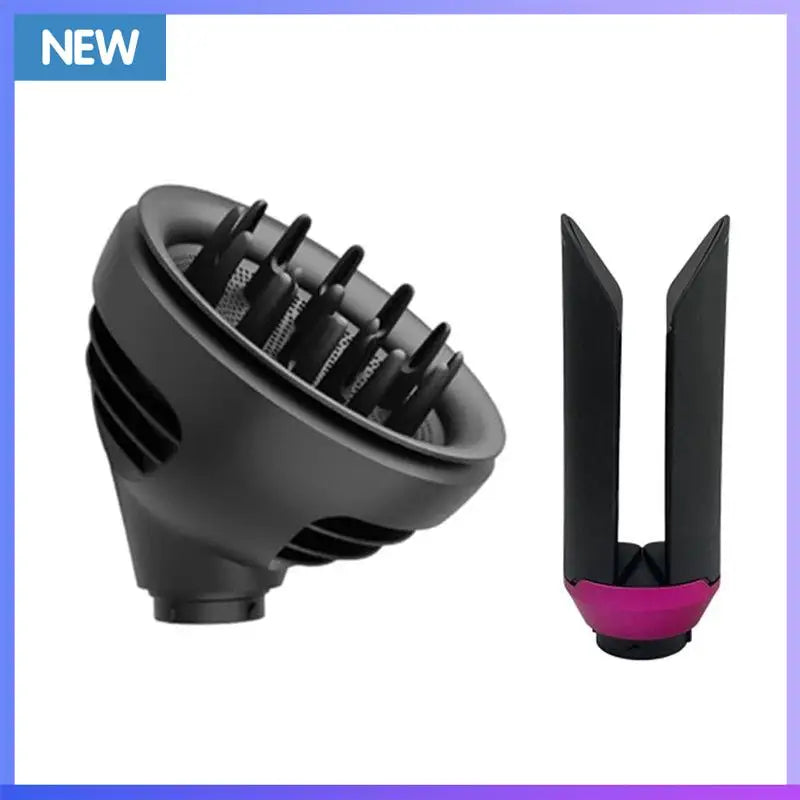 A60P Hair Nozzle For Dyson Airwrap HS01 HS05 HS08 Hair Straightener/Curling For Dryer-Faster And Define Wavy, Cu-Rly