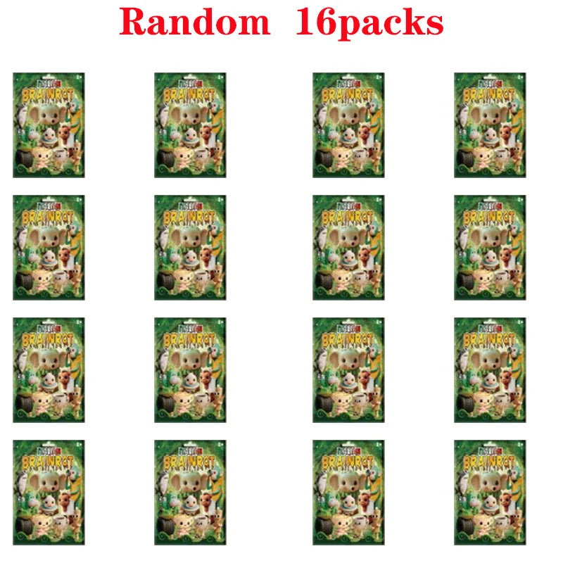 24PCS Blind Pack Italian Brainrot TungTungTung Sahur Tralalelo Tralala Q Version Figure Ornament Desktop Decoration Surprise Toy