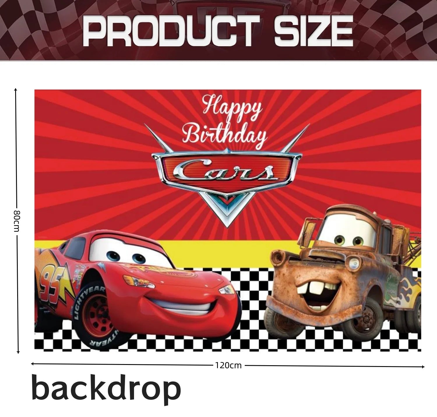 Disney Pixar Cars Birthday Supply Lightning McQueen Tableware Tablecloth Plate Cup Gift Bag Baby Shower disney cars party favors