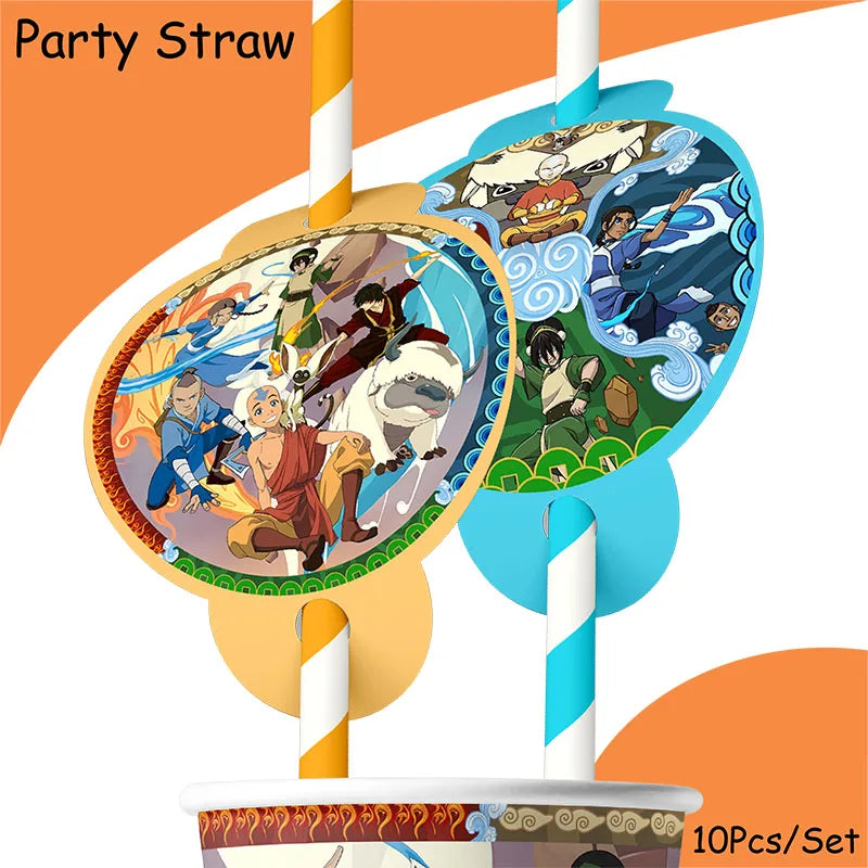 Avatar Birthday Decoration Angle Disposable Tableware Cup Plate Tablecloth Baby Shower Kids Girls Boy Party Supplies