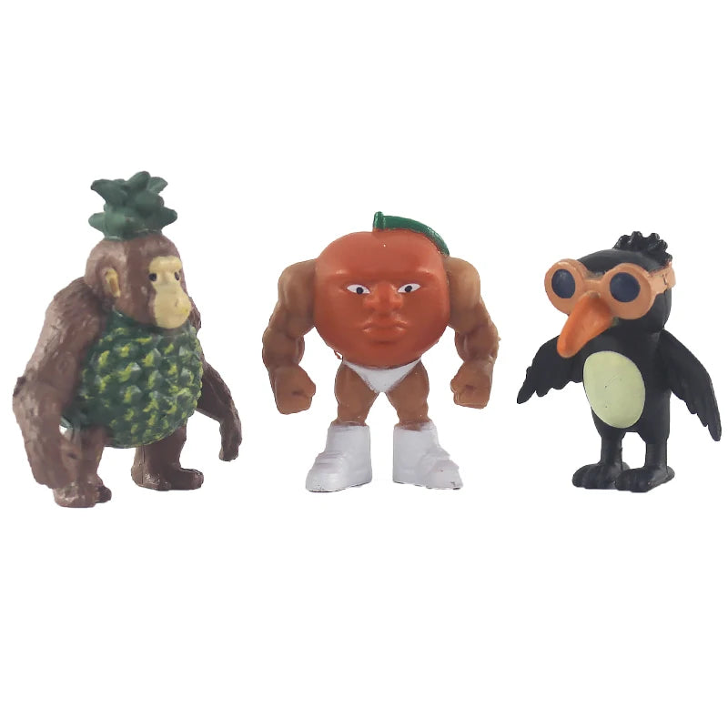 24Pcs Italian Brainrot Set Tung Tung Tung Sahur Tralalero Tralala Figurine Mini Ornaments Action Figure Toys Kids Birthday Gifts