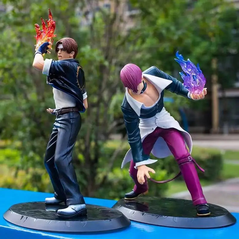 Action Figures The King of Fighters '98 SNK Gk Statue Kyo Kusanagi Iori Yagami Arcade Asamiya Game peripheral PVC Model Toy Gift