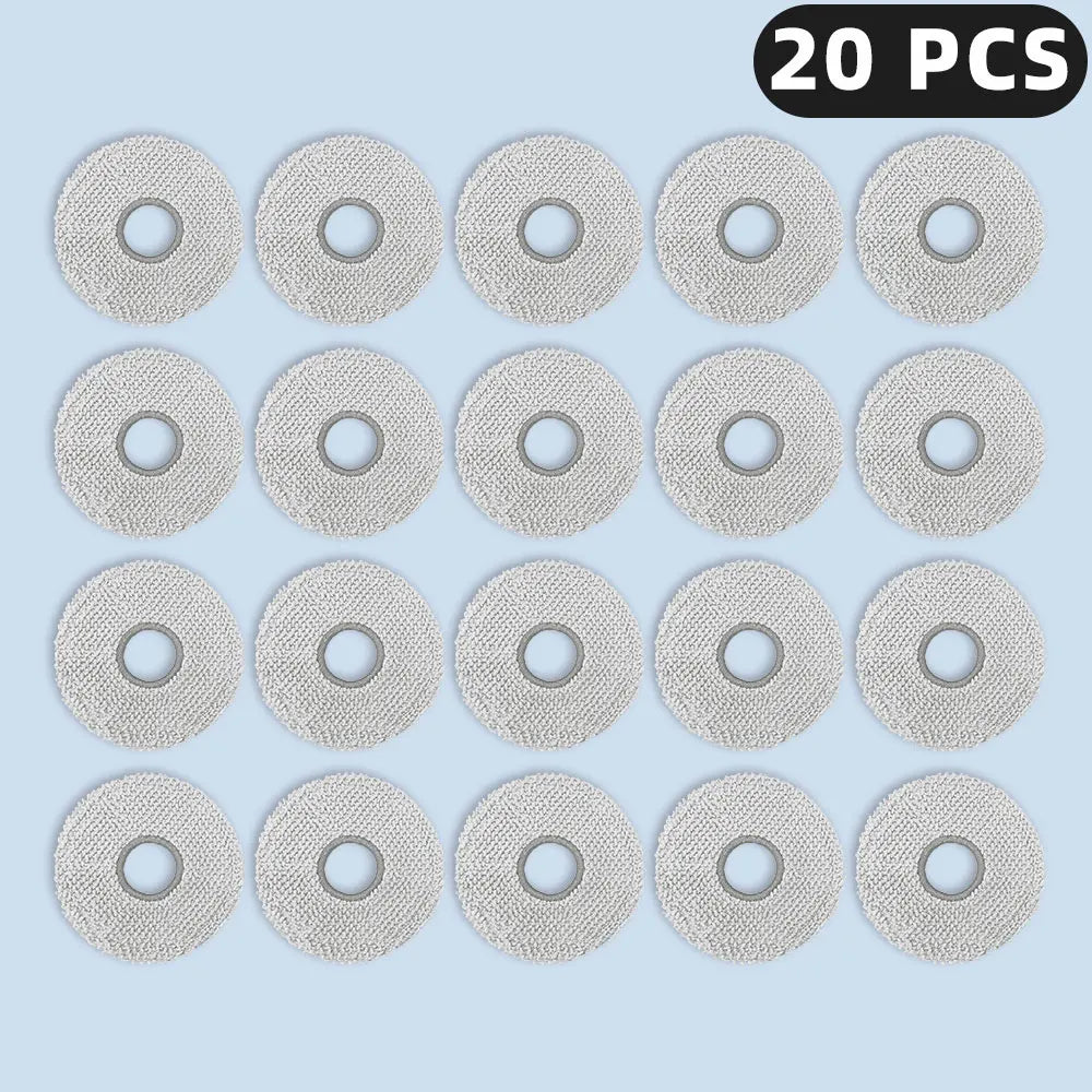 Compatible For ECOVACS DEEBOOT T30 OMNI / T30 PRO OMNI Spare Parts Main Side Brush Hepa Filter Mop Cloth Dust Bag Consumables