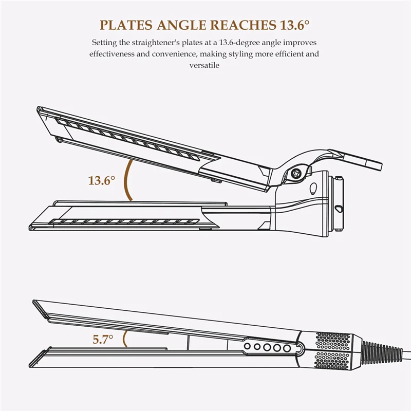 A66Z For Dyson Airwrap HS01 HS05 HS08 Compatible Airflow Attachment Nozzle Set For Smooth Hair Styling