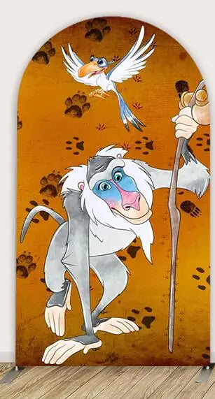 Disney Lion King Arch Covers Birthday Decorations Hakuna Matata theme Arch Wall Backdrop Banner Simba Baby Shower Background