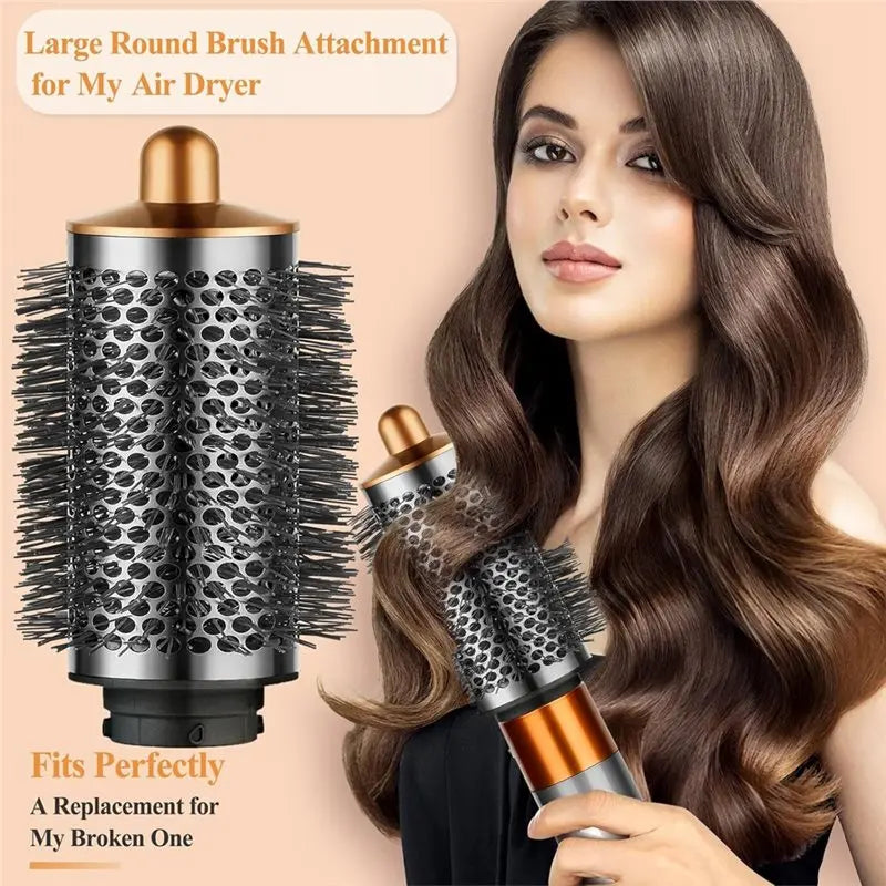 【POPULAR】Volumizing Brush And Blade Concentrator Attachment For Dyson Airwrap HS01 HS05 HS08 For Straight Curly Hair Large Round