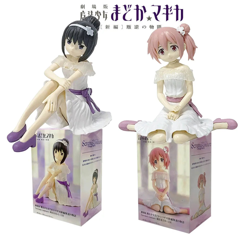 10CM Banpresto Serenus  Puella Magi Madoka Magica Kaname Madoka Collectible Anime Peripheral Action Figure Figurine Model Toys