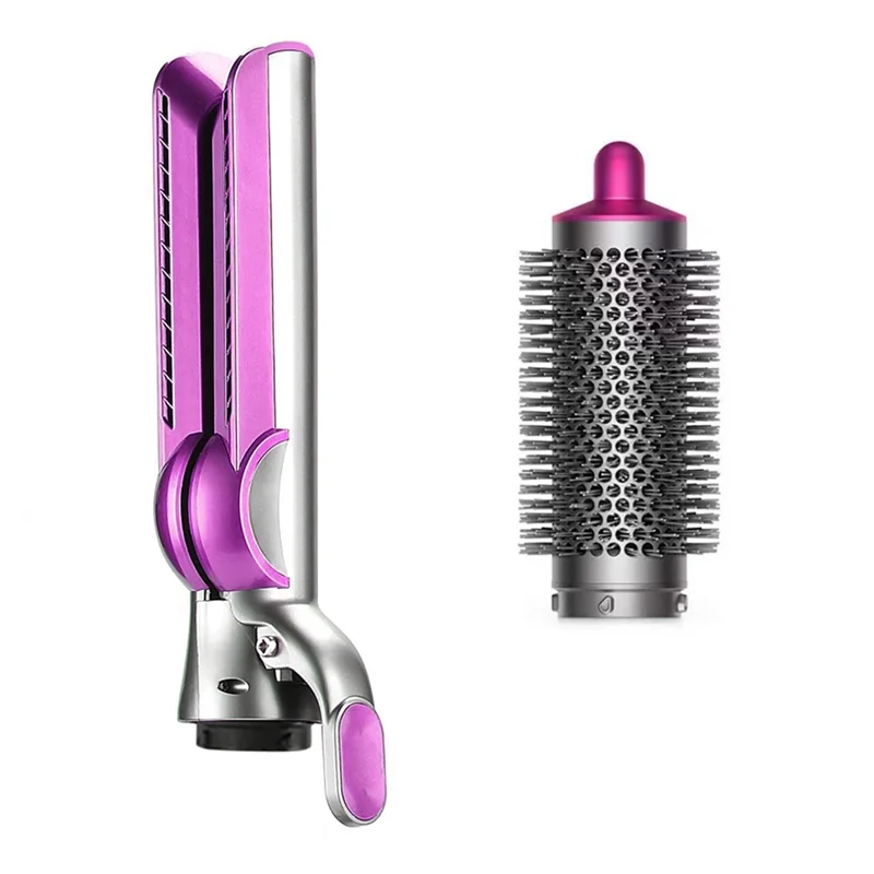 Round Brush & Airflow Attachment For Dyson Airwrap Styler HS01 HS05 HS08 For Smooth Hair Style And Hair Curling