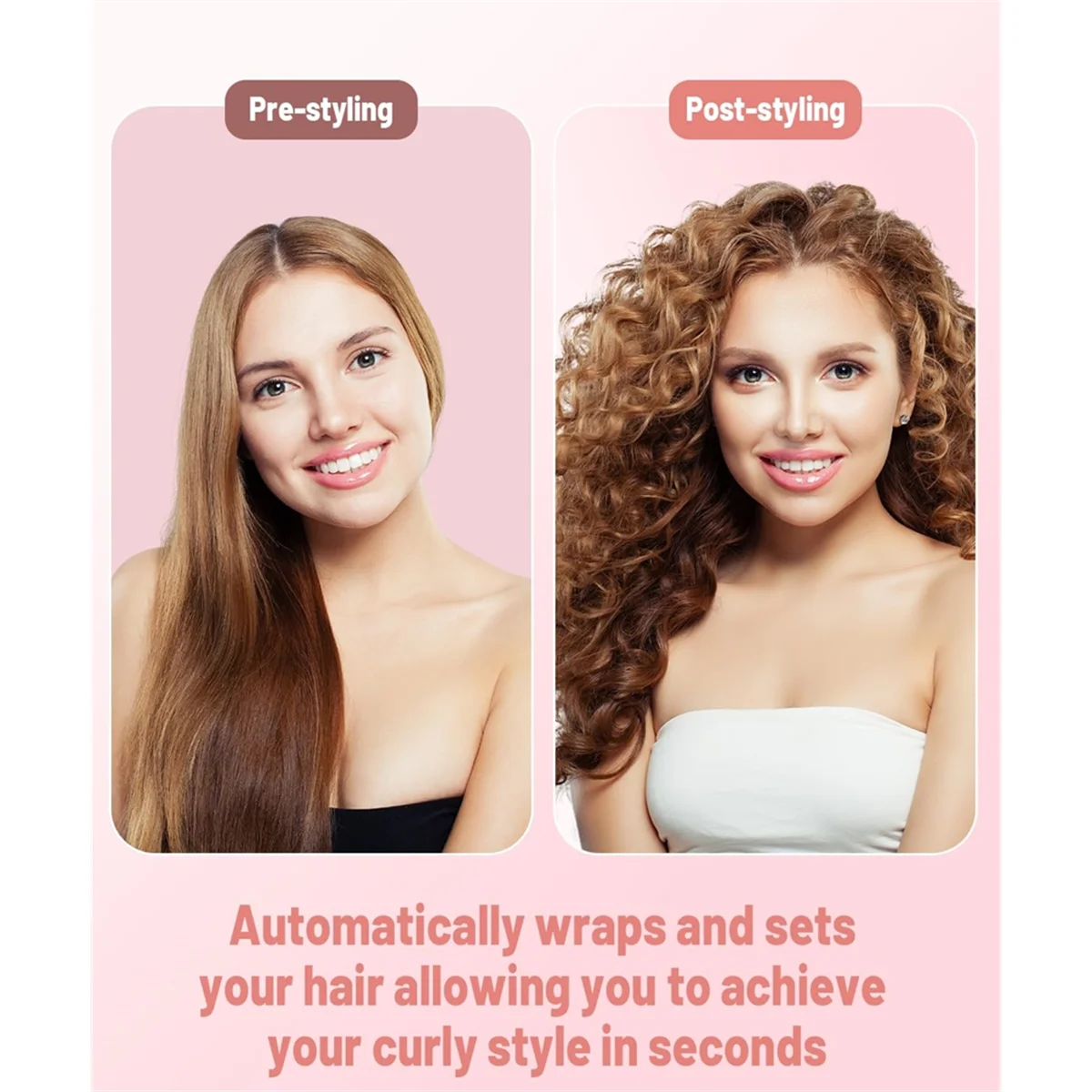 NEW 0.78-1.4inch Conical Long Barrels Attachment for Dyson Airwrap HS01 HS05 HS08 ,for Barrels Curl and Wave Curl Hair