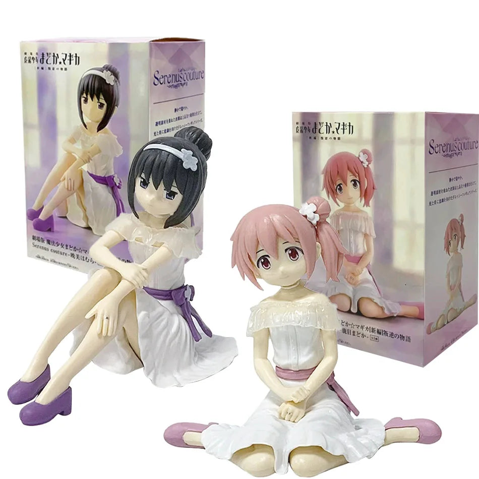 10CM Banpresto Serenus  Puella Magi Madoka Magica Kaname Madoka Collectible Anime Peripheral Action Figure Figurine Model Toys