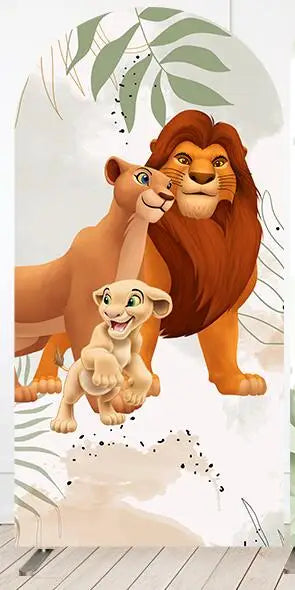 Disney Lion King Arch Covers Birthday Decorations Hakuna Matata theme Arch Wall Backdrop Banner Simba Baby Shower Background
