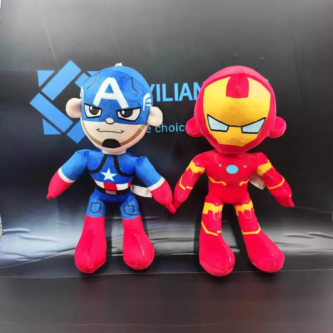Classics Movie Marvel Comics The Avengers 30CM Spider Plush Stuffed Toys  Room Sleep Companion Plush toys Christmas Gifts