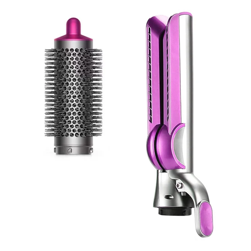 Round Brush & Airflow Attachment For Dyson Airwrap Styler HS01 HS05 HS08 For Smooth Hair Style And Hair Curling