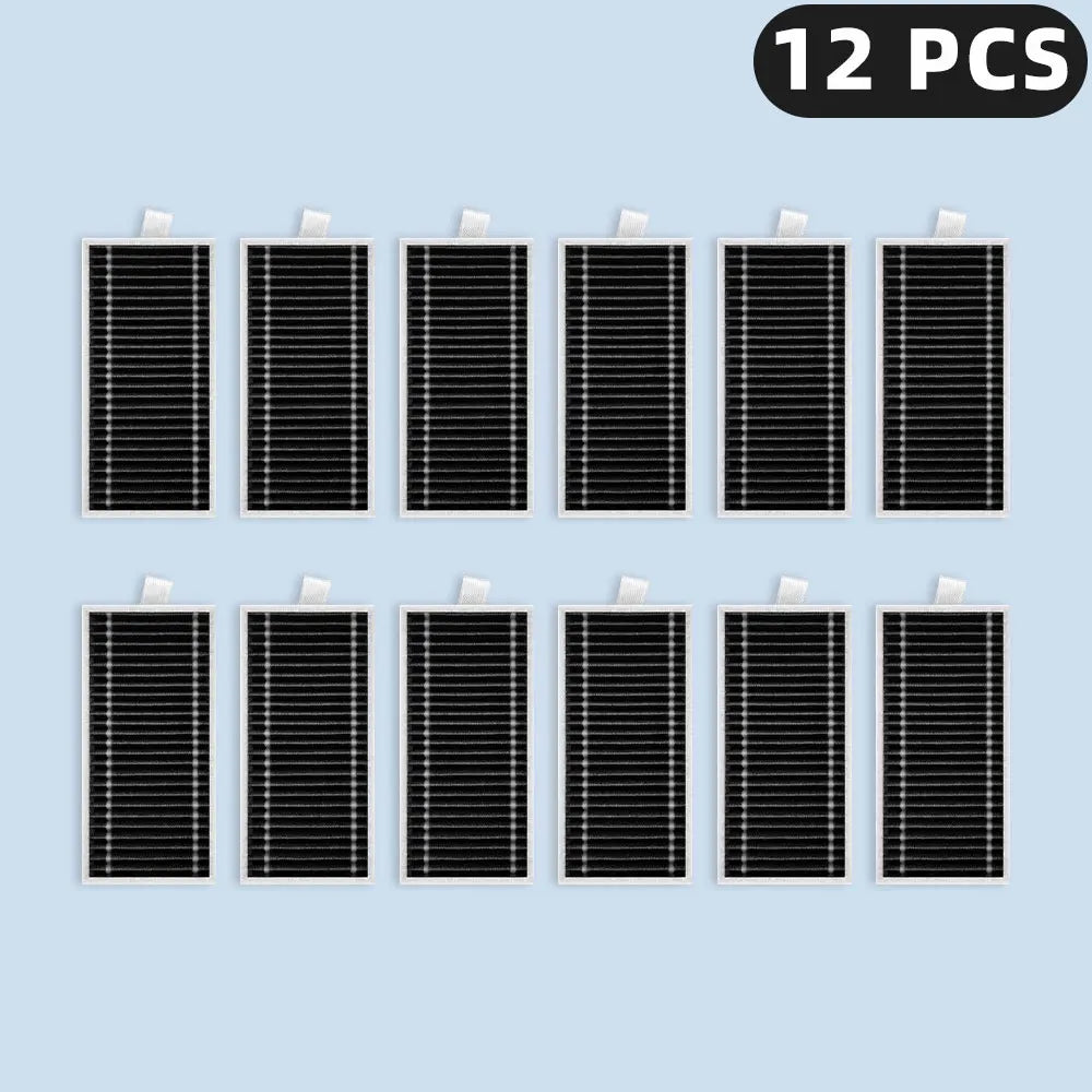 Compatible For ( ECOVACS DEEBOOT X11 OMNICYCLONE / X11 PRO OMNI ) Spare Parts Accessories Main Side Brush HEPA Filter Roller Mop