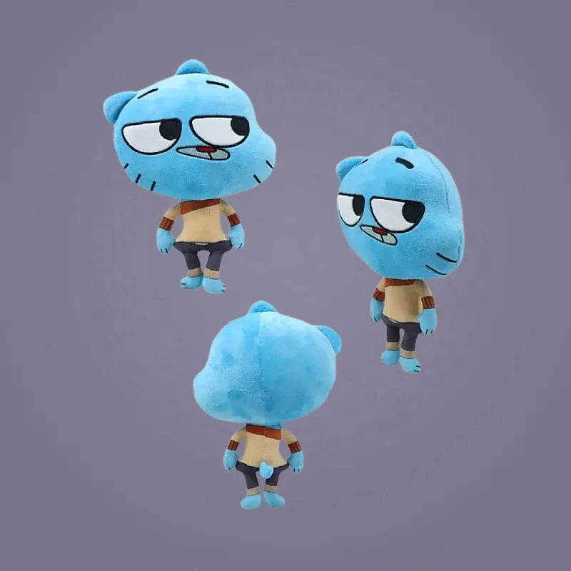 Anime The Amazing World of Gumbal Plush Toys Cute Cat Rabbit Gumball Nicole Anais Stuffed Home Decoration Toy Gift For Girl Boy