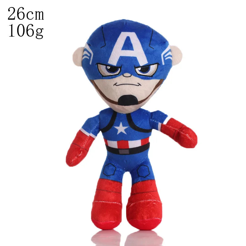 Classics Movie Marvel Comics The Avengers 30CM Spider Plush Stuffed Toys  Room Sleep Companion Plush toys Christmas Gifts