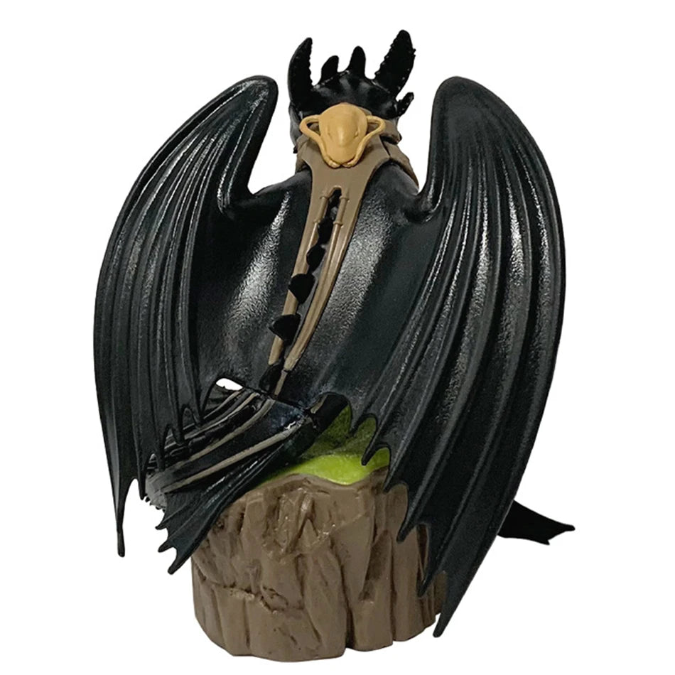 14cm Dragon Trainer Cute Model Toothless Dragon Figure Periphery PVC Dolls Decorative Collectibles festival Gift