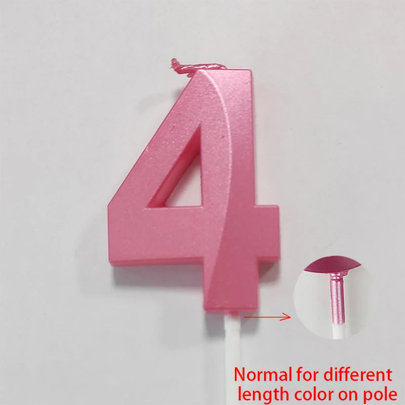 Birthday Digital Candle Opera House Digital Candles Birthday Cake Decoration Party Blue Pink Creative Candles