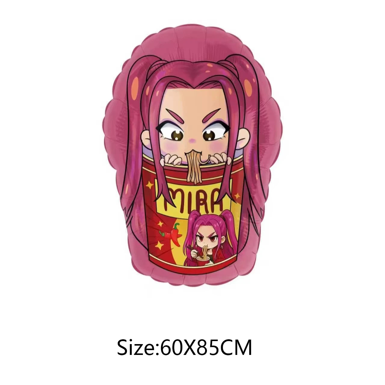 Demon Hunter Birthday Party Supplies Favors Kids Surprise Goody Bags Fillers Balloons Banner for Girls K-pop Anime Cosplay Party