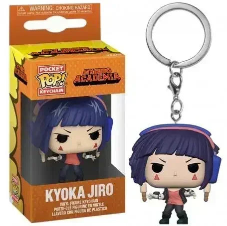 Funko POP Keychain My Hero Academia Himiko Toga Kurogiri Twice Hatsume Shigaraki Deku Bakugo Togata Dabi Midoriya Jiro Toys