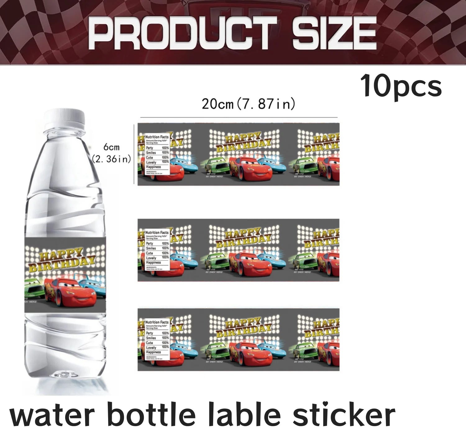 Disney Pixar Cars Birthday Supply Lightning McQueen Tableware Tablecloth Plate Cup Gift Bag Baby Shower disney cars party favors