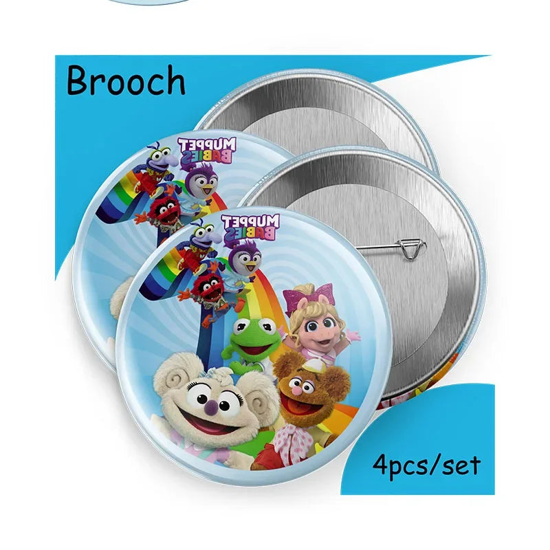 MUPPET BABIES Birthday Party Disposable Tableware Balloons Cute Birthday Party Decorations Party Decoration Baby Shower