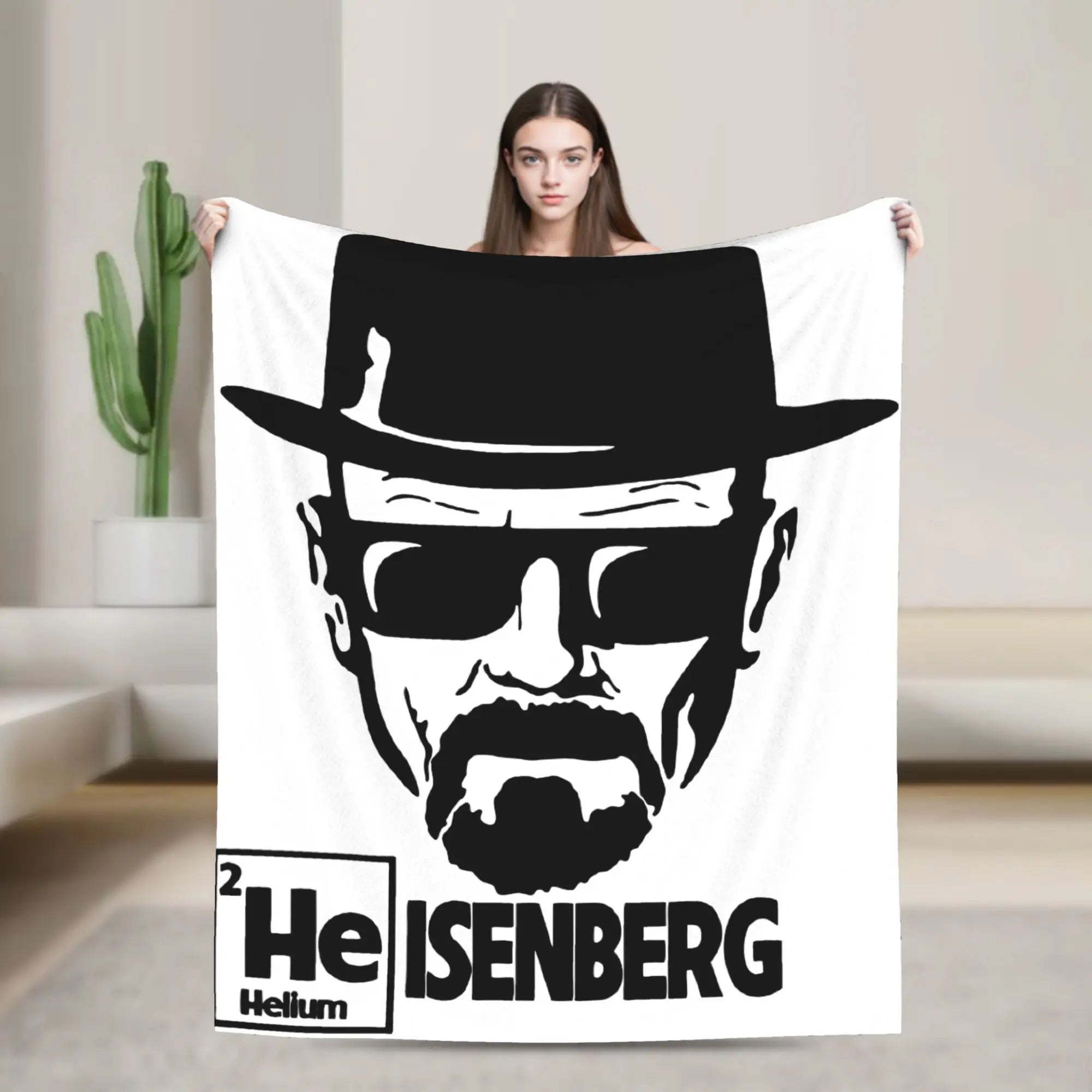 Bryan Cranston Blanket Breaking Bad Walter White Plush Novelty Warm Throw Blanket for Bed Sofa  Winter
